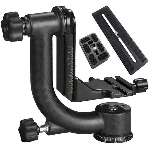 Movo GH800 MKII Carbon Fiber rofessional Gimbal Tripod Head with Arca-Swiss Quick-Release Plate - image 1 of 4