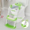 Adjustable Height Potty Training Seat with Step for Toddlers As a Potty Training Toilet Anti-Slip Safe Pads - 3 of 4