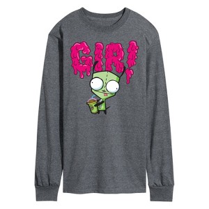Men's - Invader ZIM - GIR Long Sleeve Graphic T-Shirt - 1 of 4