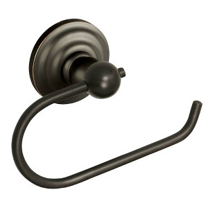 Calisto Euro Wall Mounted Toilet Paper Holder Oil Rubbed Bronze - Design House: Zinc Material, 1 Year Limited Warranty - 1 of 3