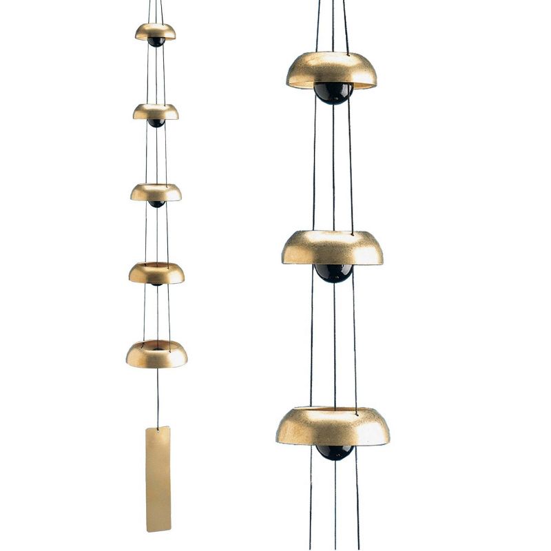 Woodstock Wind Chimes Signature Collection, Woodstock Temple Bells, Quintet, 32'' Wind Bell, 4 of 10