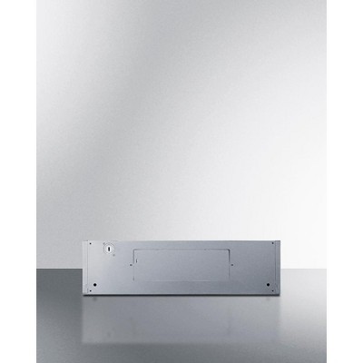 Summit 20'' Stainless Steel Convertible Under Cabinet Range Hood