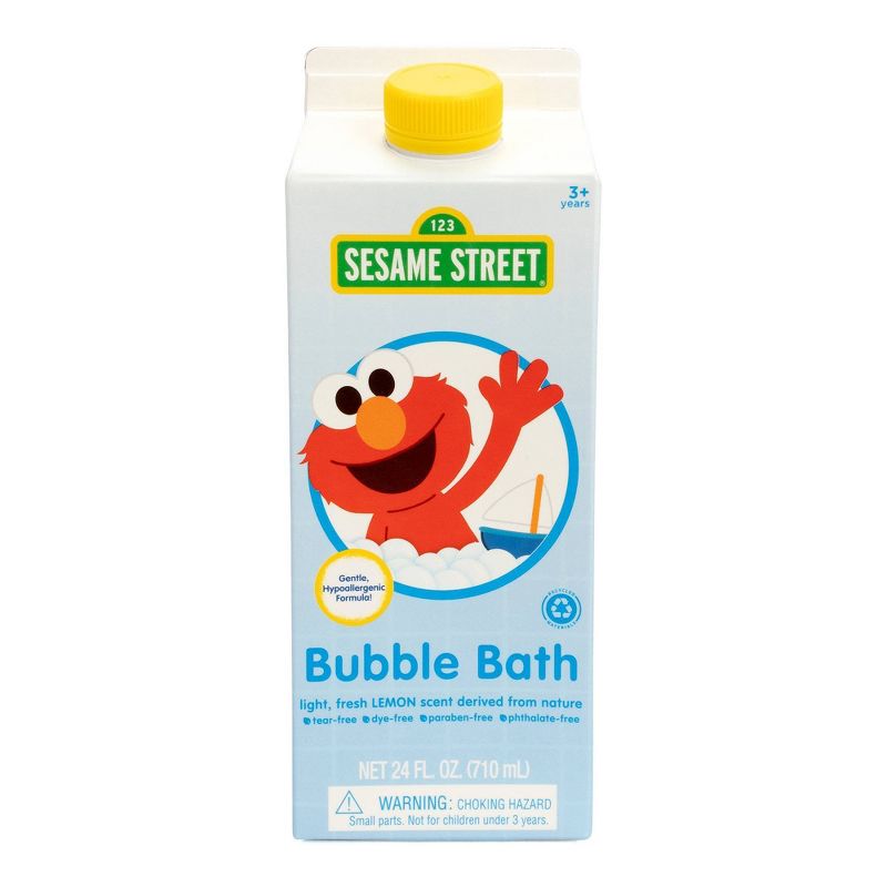 Sesame Street Happy Bubble Scented Carton Elmo Baby Bath Wash - 24 fl oz, 1 of 5