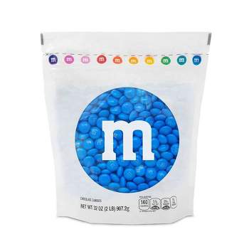 M&M'S Milk Chocolate Blue Candy - 32oz
