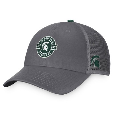 NCAA Michigan State Spartans Unstructured Meshback Hat - Gray/White