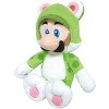 Super Mario Sanei: Stuffed Luigi Cat Plush (S) - 2 of 2