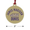 James Madison University Dukes Aluminum Holiday Christmas Tree Ornament - 3 of 4