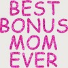 Junior's Design By Humans Best Bonus Mom Ever Stepmom Love By MeowShop T-Shirt - 2 of 2