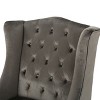 NicBex Velet Fabric Accent Chair,Upholstered Living Room Chairs with High Backrest,Modern Comfy Armchair,Accent Chairs for Living Room - 4 of 4