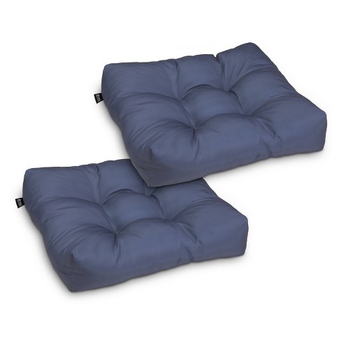 Navy outdoor seat cushions best sale