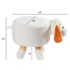 Cheer Collection Kids Mini Padded Footstool with Solid Wooden Legs - 3 of 4
