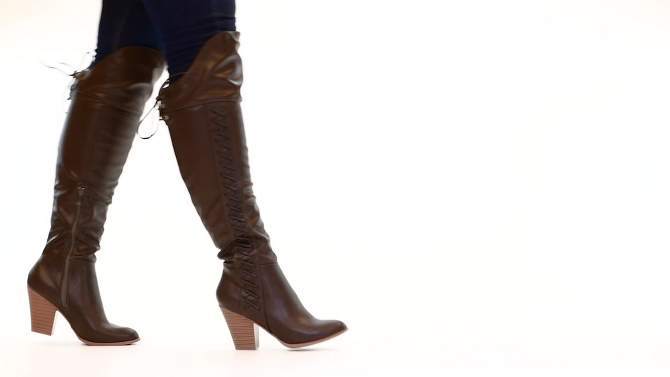 Journee Collection Wide Calf Women's Spritz-P Boot, 2 of 11, play video