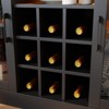 Bar Cabinet, Farmhouse Coffee Bar Cabinet, Kitchen Sideboard Buffet Cabinet with Wine Rack Storage for Liquor and Glasses - 4 of 4