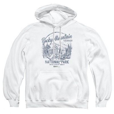 Men's Rocky Mountain National Park Vintage Pull-Over Hoodie