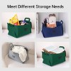 VUSIGN Felt Fabric Storage Forest Small Green - 3 of 4
