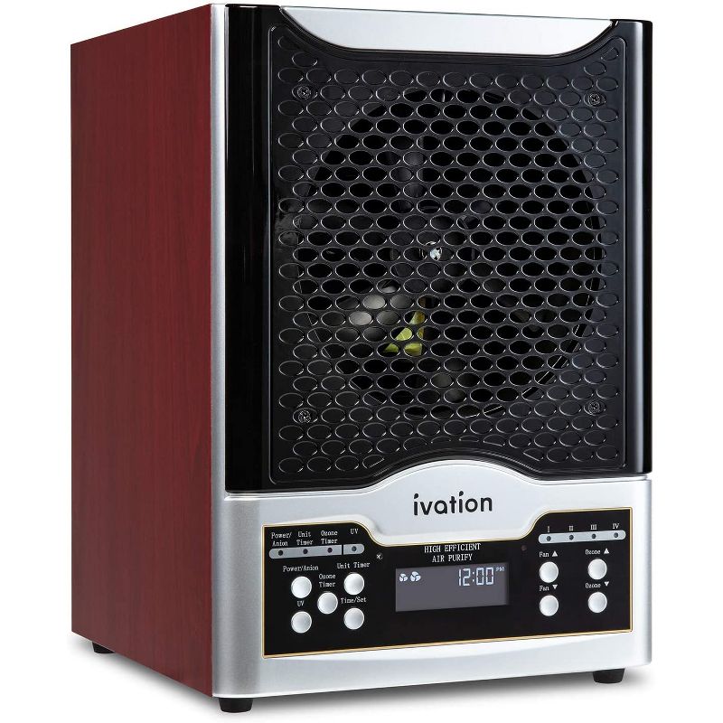 Ivation 5-in-1 Digital Air Purifier Ozone Generator with HEPA Filter, 1 of 9