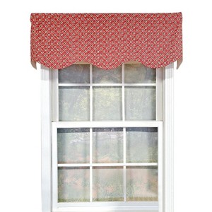 RLF Home Athima Provence Mini Flower Bouquets Lining Effortless Installation Elegant Window Treatment Valance 50" X 15" - 1 of 4