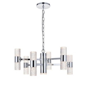 Elegant Lighting Vega 13 light Chrome LED Pendant - 1 of 4