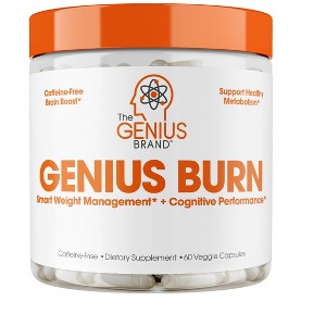 Genius Burn Thermogenic Focus Enhancing Fat Burner - The Genius Brand - 1 of 2