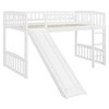NicBex Twin Size Loft Bed,Loft Bed Frame,Bed Frame for Kids,Box Spring Not Required - 4 of 4