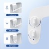 Bidet Attachment for Toilet, Self-Cleaning Dual Nozzle with Adjustable Water Pressure, Rear Wash Toilet Seat Attachment, - 2 of 4