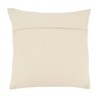 Textured Striped Throw Pillow Cover Natural - Saro Lifestyle - 2 of 3
