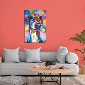 iCanvas Italian Grayhound III by Tadaomi Kawasaki Canvas Print Wall Art - 1 of 3