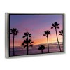 Stupell Industries Sunsets & Scattered Palm Trees Floating Frame Canvas Art - 2 of 4