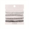 5-Piece Stretch Choker Set, 12 Inch - 2 of 4