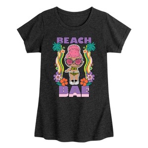 Girls' - LOL Surprise! - Groovy Beach Babe Fitted Short Sleeve Graphic T-Shirt - 1 of 4