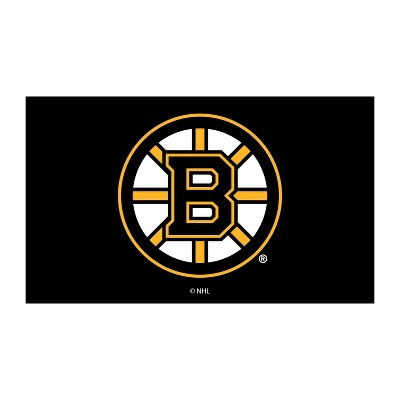 Full Color PVC Mat, 16" x 28", Boston Bruins
