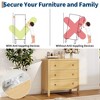 7 Drawer Dresser for Bedroom, Wooden Chest of Dressers for Deep Drawers, Modern Dressers Organizer with Round Handle,TV Stand - 4 of 4