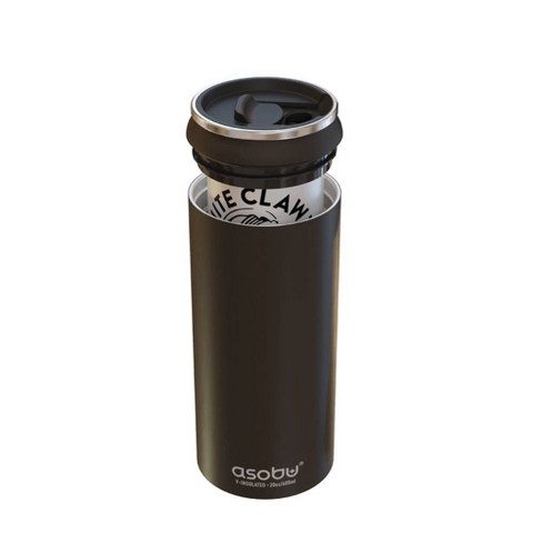 ASOBU Stainless Steel Multi Can Cooler (Fits 12oz Standard can and 12oz and  16oz Slim can) Black