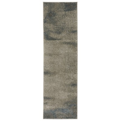 Oriental Weavers Alton 5562V Grey/ Teal Indoor Area Rug - 2'3" x 7'6"