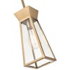 Artcraft Lighting Lucian 1 - Light Pendant in  Brushed Brass - 4 of 4