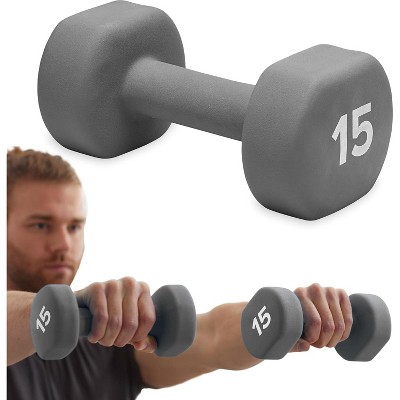 Neoprene Dumbbell Hand Weight, for Home Gym Fitness & Strength Training, Durable Exercise Dumbbell