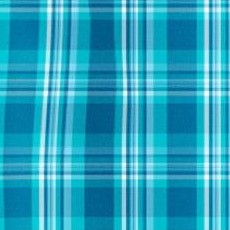 deep teal plaid