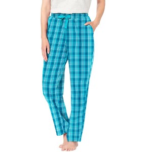 Dreams & Co. Cotton Flannel Pants - 1 of 4