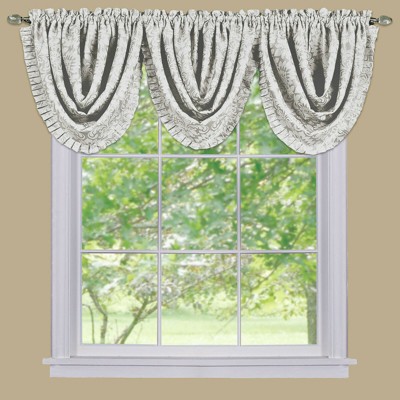 Cantonnière Damassée P Kaufmann 158x15 Inches – Custom Déco Vintage