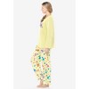Dreams & Co. Plus Size Long Sleeve Knit PJ Set - 4 of 4