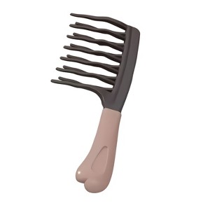 Kitcheniva Dual Wide Tooth Detangling Hair Comb 1 Pcs, Gray - 1 of 4