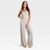 Women's Variegated Ribbed Pajama Pants - Auden™ - 3 of 3