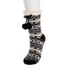 MUK LUKS Women's Tall Cabin Sox (1 Pair Pack) - 2 of 2