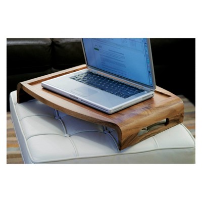 Acacia Wood Reversible Serving and Bed Tray with Handles