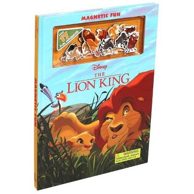 Disney the Lion King Magnetic Fun - (Magnetic Hardcover) - by Maggie Fischer