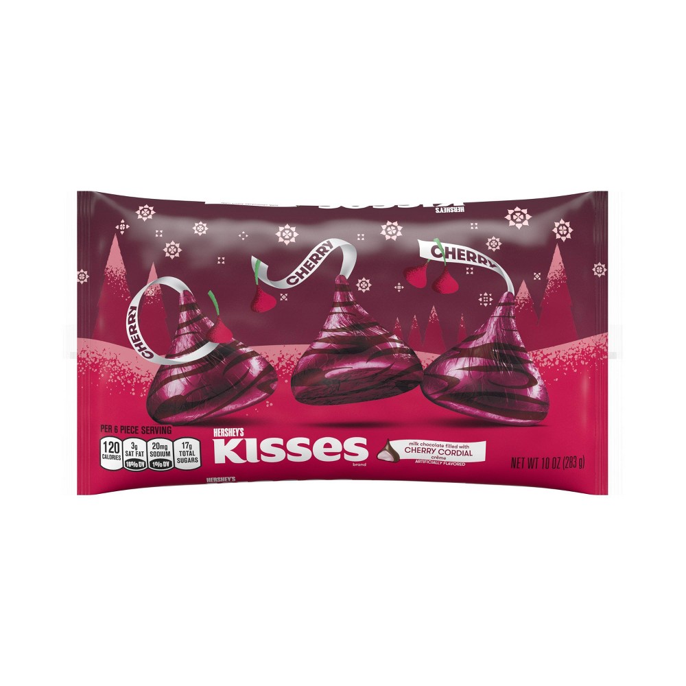 UPC 034000129959 product image for Hershey's Holiday Cherry Cordial Creme Kisses - 10oz | upcitemdb.com