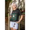 Christmas Santa Dance Matisse Art Graphic T Shirt Men or Women Brisco Brands - 4 of 4