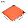 Unique Bargains Gym Sports Outdoor Traveling Nylon Polyester Drawstring Storage Bag 5 Pcs - 2 of 3