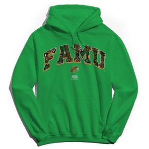 NCAA Florida A&M Rattlers Green Hooded Sweatshirt - 1 of 1