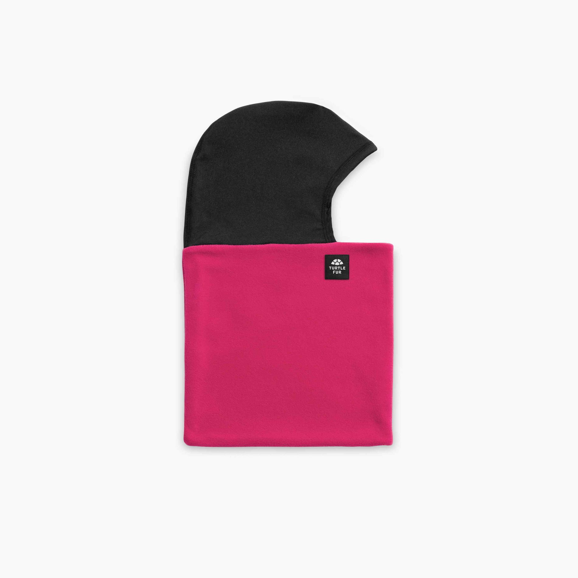 Turtle Fur Shellaclava Balaclava - Adult Micro Fur Fleece Ski Face Mask, Raspberry